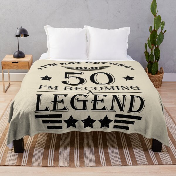 Item preview, I'm Not Getting Old I'm Becoming A Legend - Vintage 50 years old - 50th Birthday Party Gift designed and sold by Alexaltay.