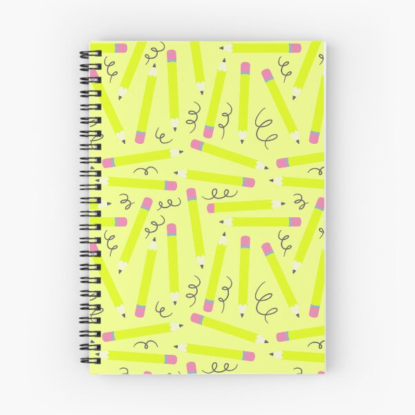 Item preview, Back to School Doodles – Playful Pencil & Scribble Pattern | Chartreuse designed and sold by Frohyou.