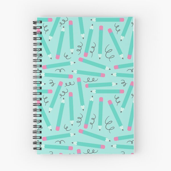 Item preview, Back to School Doodles – Playful Pencil & Scribble Pattern | Teal designed and sold by Frohyou.