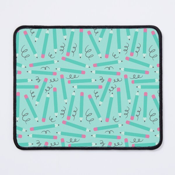 Item preview, Back to School Doodles – Playful Pencil & Scribble Pattern | Teal designed and sold by Frohyou.