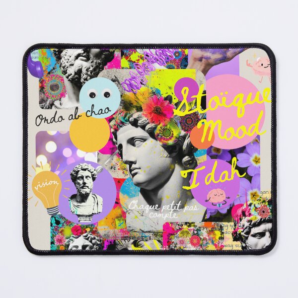 Item preview, Stoic mood board for ADHD designed and sold by KrisG-Art.