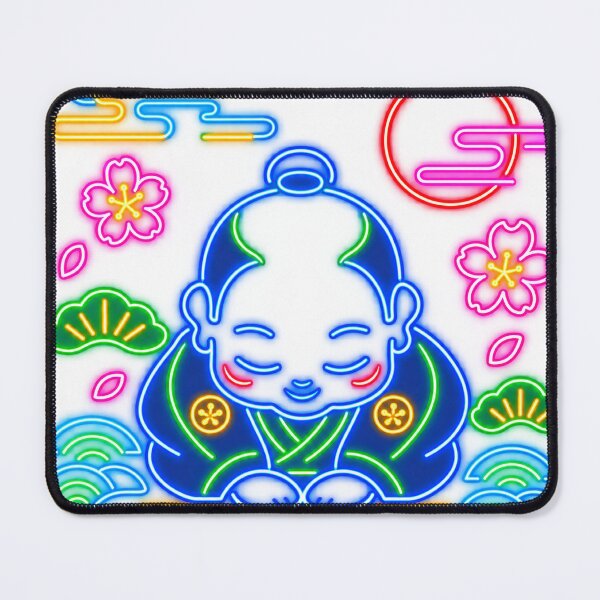 Item preview, Retro Japanese Fukusuke Neon Sign – Lucky Fortune Doll Vintage Japan Pop Artく designed and sold by アミヤジャ.