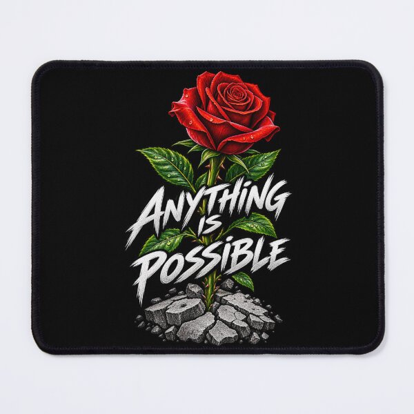 Item preview, Anything Is Possible, Rose Grew From Concrete, Deep Art designed and sold by OG1design.