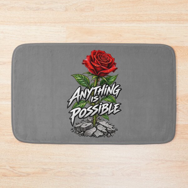 Item preview, Anything Is Possible, Rose Grew From Concrete, Deep Art designed and sold by OG1design.