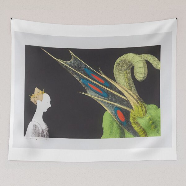 Item preview, Details Of Renaissance Paintings (Paolo Uccello, St. George And The Dragon, 1460) (F. & S. II.324) - Print by Andy Warhol designed and sold by stevengrossman.