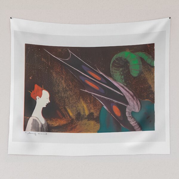 Item preview, Details Of Renaissance Paintings (Paolo Uccello, St. George And The Dragon, 1460) (F. & S. II.326) - Print by Andy Warhol designed and sold by stevengrossman.