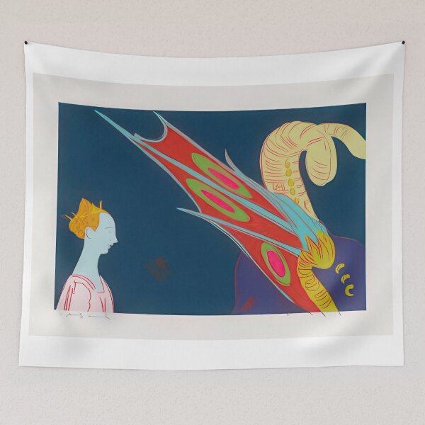 Item preview, Details Of Renaissance Paintings (Paolo Uccello, St. George And The Dragon, 1460) (F. & S. II.327) - Print by Andy Warhol designed and sold by stevengrossman.