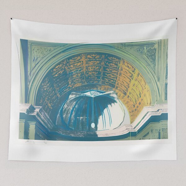 Item preview, Details Of Renaissance Paintings (Piero Della Francesca Madonna Del Duca Da Montefeltro) (F&S.II.316A) - Print by Andy Warhol designed and sold by stevengrossman.