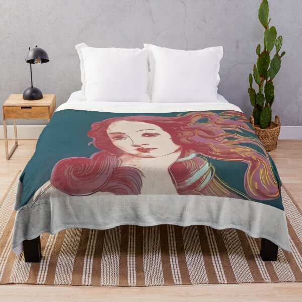 Item preview, Details Of Renaissance Paintings (Sandro Botticelli, Birth Of Venus, 1482) (F. & S. II.316) - Print by Andy Warhol designed and sold by stevengrossman.