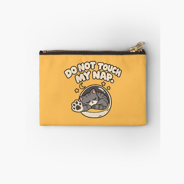 Item preview, Do Not Touch My Nap - Cute Sleeping Cat Space Astronaut designed and sold by MewMade.