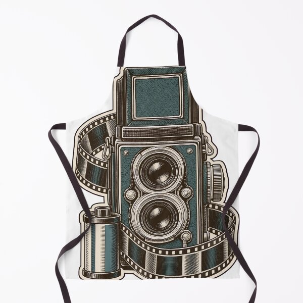 Item preview, Twin Lens Camera Die Cut Reflex Body and Film Strip | Film Photography Analogue Art designed and sold by StickyGuys.