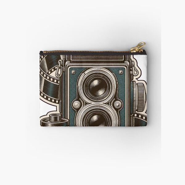 Item preview, Twin Lens Camera Die Cut Reflex Body and Film Strip | Film Photography Analogue Art designed and sold by StickyGuys.