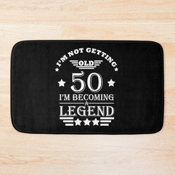 Item preview, I'm Not Getting Old I'm Becoming A Legend - Vintage 50 years old - 50th Birthday Party Gift designed and sold by Alexaltay.