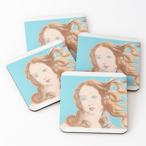 Item preview, Details Of Renaissance Paintings (Sandro Botticelli, Birth Of Venus, 1482) (F. & S. II.319) - Print by Andy Warhol designed and sold by stevengrossman.