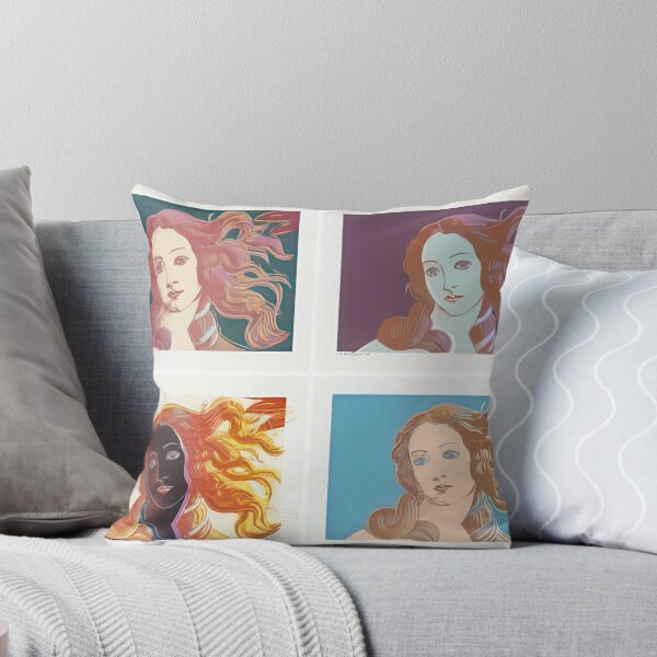 Item preview, Details Of Renaissance Paintings (Sandro Botticelli, Birth Of Venus, F. & S. II.316 - 319) (complete set) - Print by Andy Warhol designed and sold by stevengrossman.