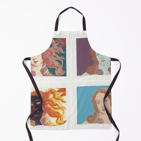 Item preview, Details Of Renaissance Paintings (Sandro Botticelli, Birth Of Venus, F. & S. II.316 - 319) (complete set) - Print by Andy Warhol designed and sold by stevengrossman.