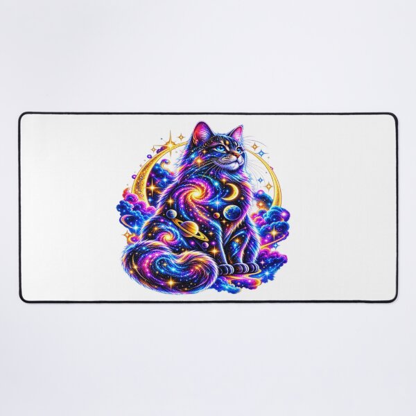 Item preview, Stardust Familiar Celestial Cat designed and sold by New Wave Artworks & Odds &Ends.