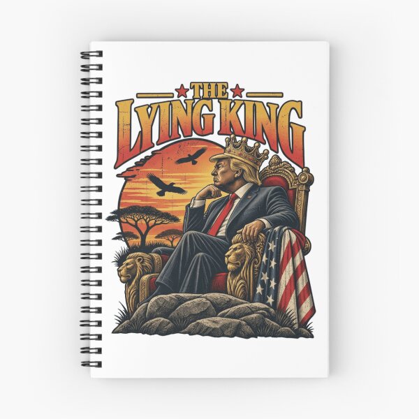 Item preview, The Lying King Anti-Trump Funny designed and sold by Thread&Fable.