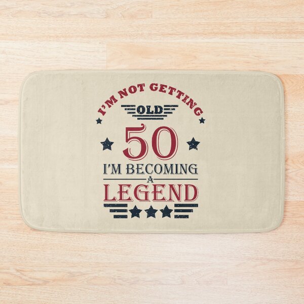 Item preview, I'm Not Getting Old I'm Becoming A Legend - Vintage 50 years old - 50th Birthday Party Gift designed and sold by Alexaltay.