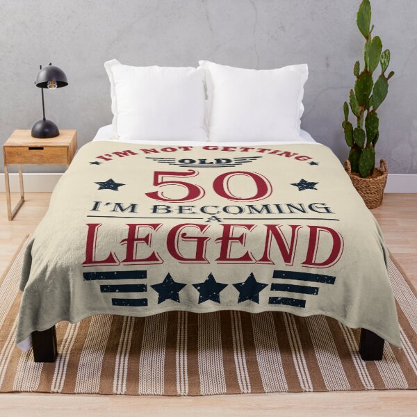 Item preview, I'm Not Getting Old I'm Becoming A Legend - Vintage 50 years old - 50th Birthday Party Gift designed and sold by Alexaltay.