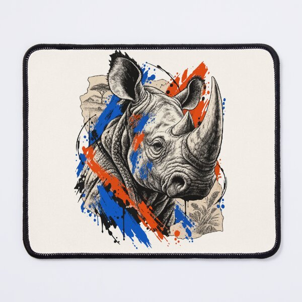 Item preview, The Rhinoceros Guards the Strength of Ancestral Lands designed and sold by Honu2025.