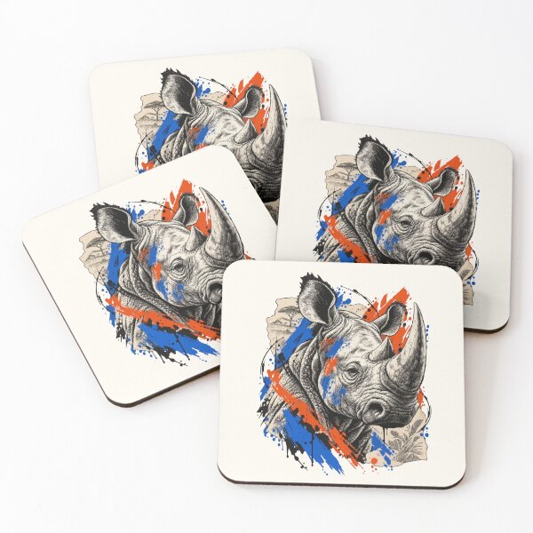 Item preview, The Rhinoceros Guards the Strength of Ancestral Lands designed and sold by Honu2025.