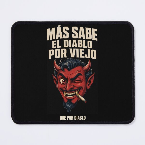 Item preview, Más Sabe El Diablo Por Viejo Cuban Saying designed and sold by Patria-O-Meme.