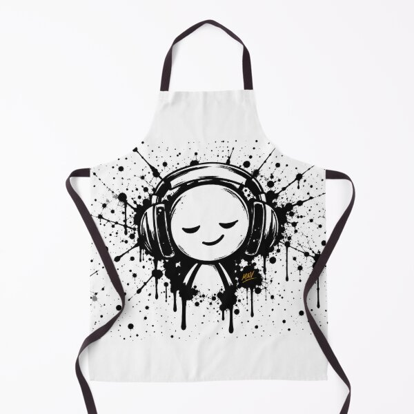 Item preview, Peaceful Headphones Music Vibes designed and sold by Qenlo.