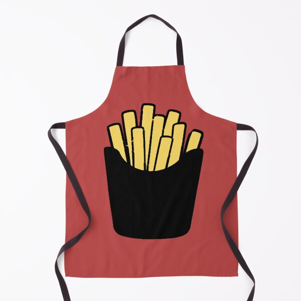 Item preview, Yellow French Fries Minimalist Design Fast Food designed and sold by AstronautMerch.