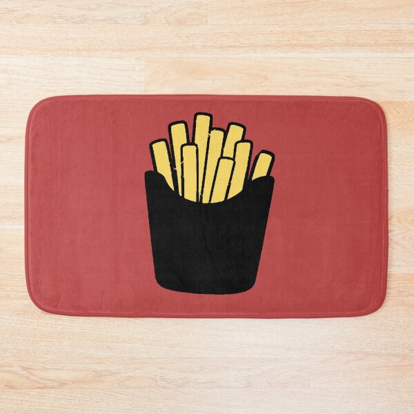 Item preview, Yellow French Fries Minimalist Design Fast Food designed and sold by AstronautMerch.
