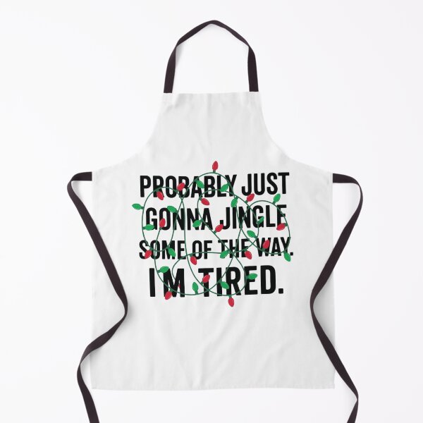Item preview, I'm Just Going to Jingle Some of the Way, I'm Tired, Funny Christmas designed and sold by CloudyPress.
