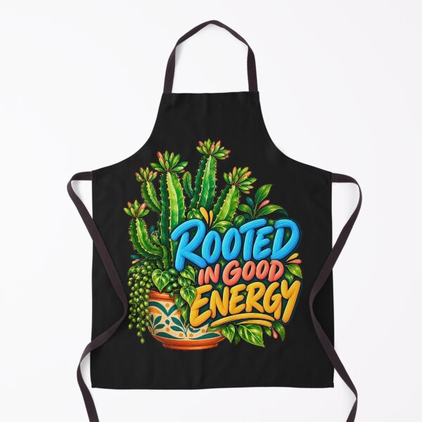 Item preview, Rooted in Good Energy Funny Succulent Botanical Plant Design designed and sold by AdicretorDesign.