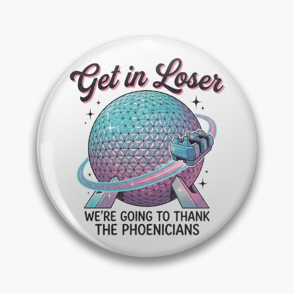 Item preview, Get in Loser Thank the Phoenicians designed and sold by NoirLuxeStudio.
