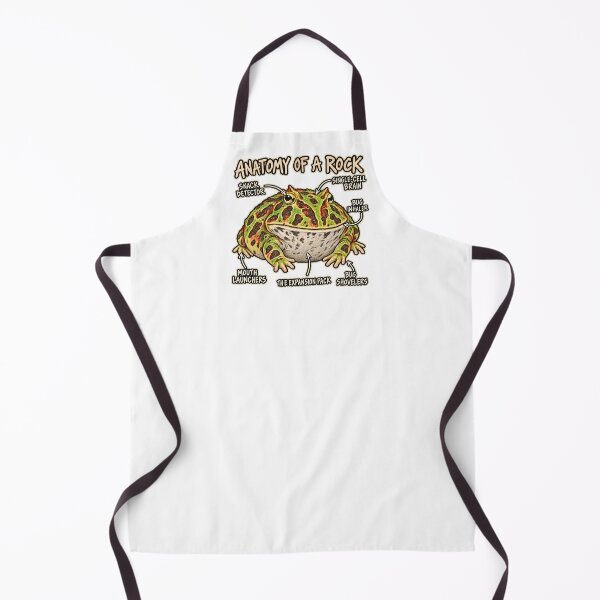 Item preview, Anatomy of a Rock – Funny Pacman Frog designed and sold by threadandfangs.