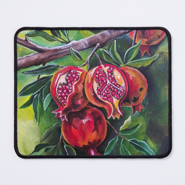 Item preview, Pomegranates of the Autumn Harvest designed and sold by Alfred Fox Art.