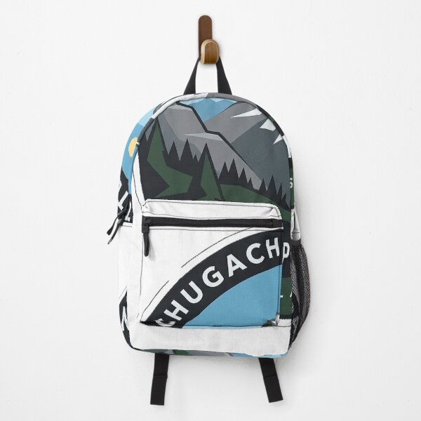 Item preview, Chugach State Park Flattop Mountain Alaska Retro Circle Sticker designed and sold by DetourDgn.