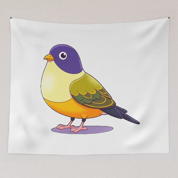 Item preview, Cute Illustration of Kawaii Cartoon Bird Pigeon. designed and sold by Giulivo Store Graphic.