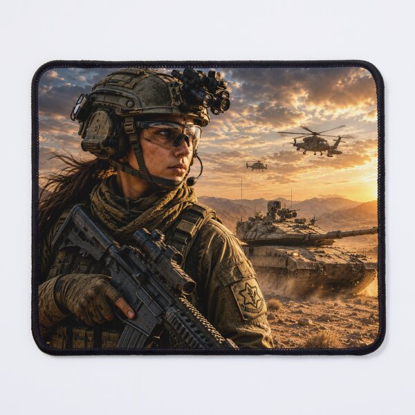 Item preview, Female Desert Warrior – Strength, Courage & Commitment designed and sold by Zarppelon.