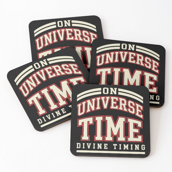 Item preview, Divine Timing Varsity Lettering: On Universe Time designed and sold by Osmose-Studio.