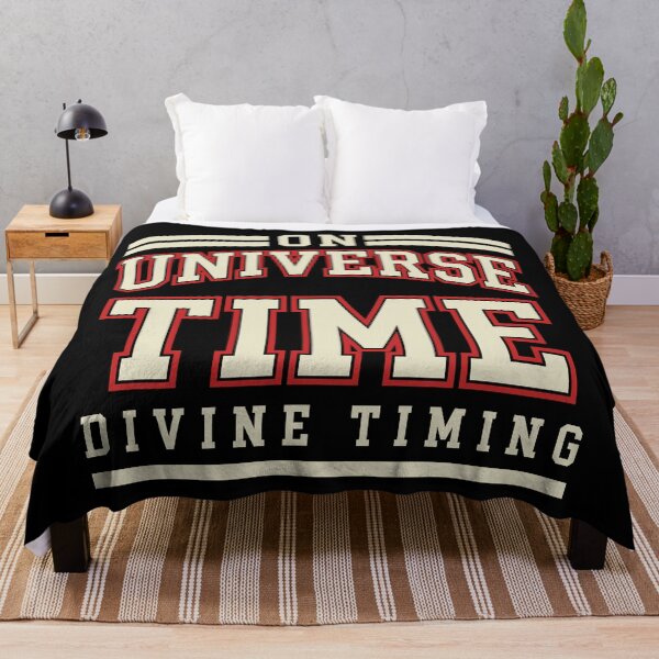 Item preview, Divine Timing Varsity Lettering: On Universe Time designed and sold by Osmose-Studio.