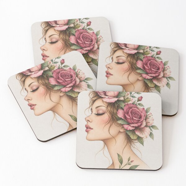 Item preview, The Lady with the Roses designed and sold by PIERREetMAILLES.