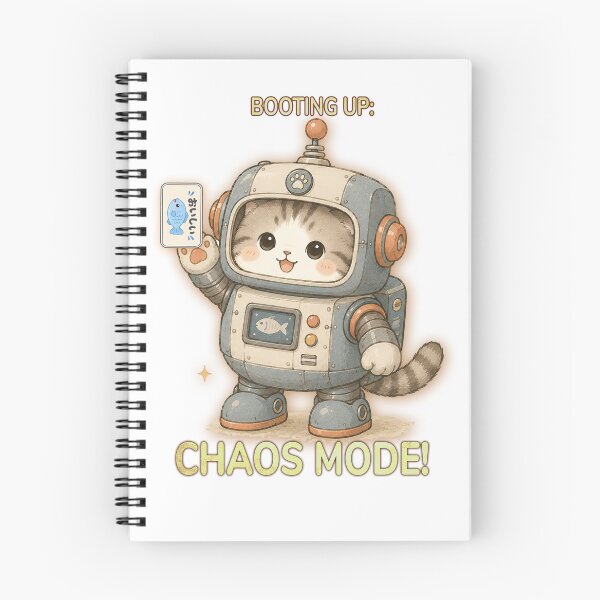 Item preview, Robot Cat designed and sold by Brambleflex.