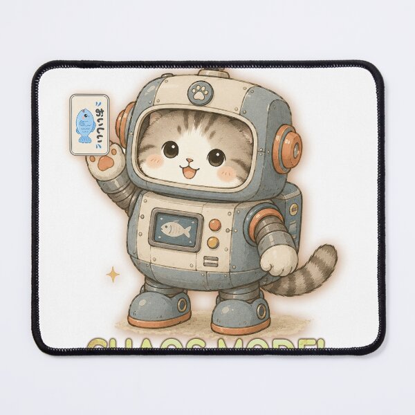Item preview, Robot Cat designed and sold by Brambleflex.