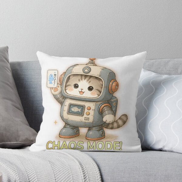 Item preview, Robot Cat designed and sold by Brambleflex.