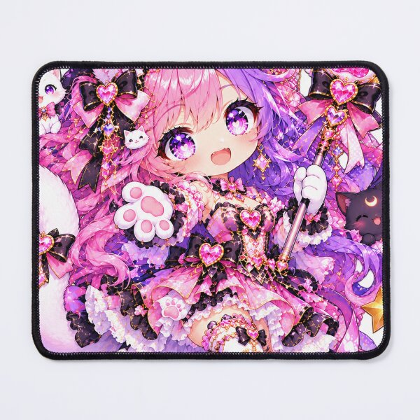 Item preview, Purrfect Magic – Kawaii Chibi Cat Girl Princess designed and sold by Kubbykat.