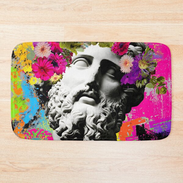Item preview, Awakening of the Stoic Man in Colors — Introspective POP Art designed and sold by KrisG-Art.