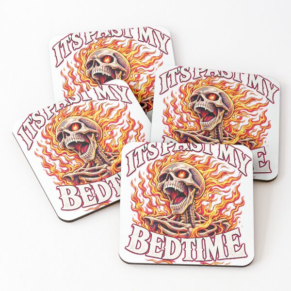 Item preview, It's Past My Bedtime Funny Skeleton Meme Ironic Tired designed and sold by VGAfanatic.