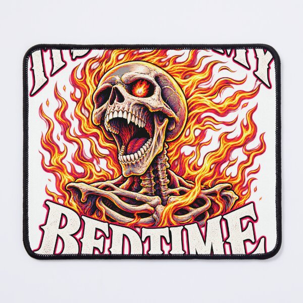 Item preview, It's Past My Bedtime Funny Skeleton Meme Ironic Tired designed and sold by VGAfanatic.