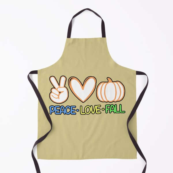 Item preview, Peace Love Fall T-Shirt Autumn Pumpkin Love Peace Autumn Design designed and sold by AstronautMerch.