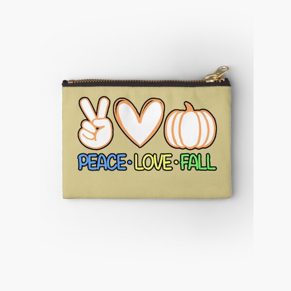 Item preview, Peace Love Fall T-Shirt Autumn Pumpkin Love Peace Autumn Design designed and sold by AstronautMerch.